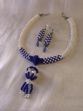 Collana perle artigianale - collana,