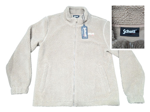 Giacca pile uomo schott c - uomo,