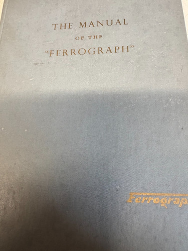 Manuale del ferrografo - il,