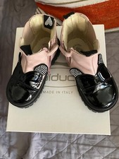 Tronchetto Balducci In Pelle Inserto Strass Bimba MATR2631 Nero-Rosa - TG: 24