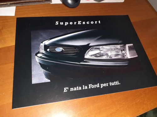 Ford escort depliant - escort, brochure