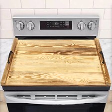 NOODLE BOARD STOVE COVER-WOOD