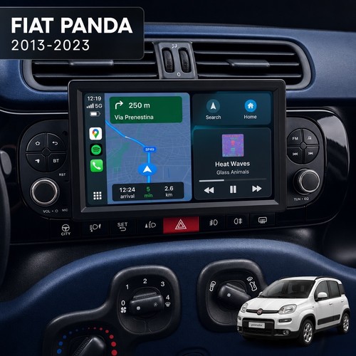 Autoradio fiat panda 2012 2020 - panda, 2012-2020