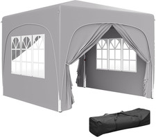 Gazebo 3X3 M Pieghevole Con