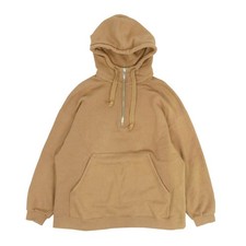 Felpa con cappuccio mezza zip