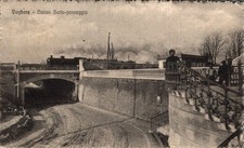 Pavia Voghera nuovo Sotto Passaggio, Treno a Vapore F. piccolo  spedita