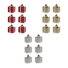 6x Scatola regalo Ornamenti