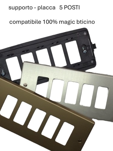Placca placchette posti - placchette, 5