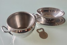 BROGGI Inox Set Da Due - Secchiello Porta Ghiaccio + Centro Tavola.