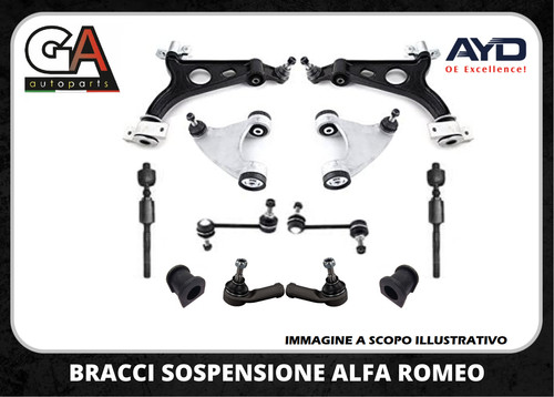 Kit bracci alfa - alfa, gt