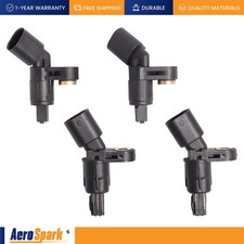 4PCS Front Rear RH & LH ABS