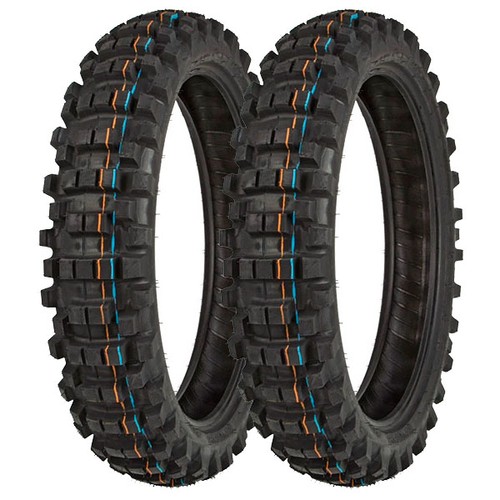 Coppia gomme dunlop 100 - gomme, 80/100-21