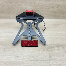 PORTA TARGA TMAX 530 2012 2013 2014 2015 2016 T MAX YAMAHA REGOLABILE LUCE ROSSO