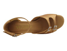 Scarpe da ballo sala da ballo donna West Coast swing salsa tacco basso 1,3 molto belle 1620