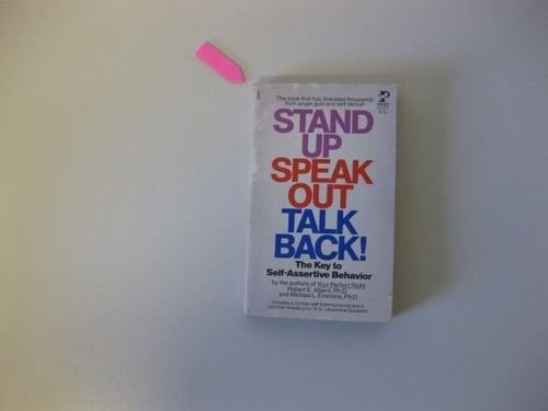 Stand speak out - stand, up