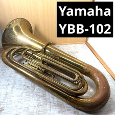 Yamaha YBB-102 3/4 BBb Tuba - 3 Pistoni Top-Action Lacca Made in Japan Vintage