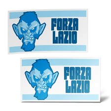 Sticker x2 LAZIO Adesivo