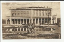 CARTOLINA ANTICA DI REGGIO EMILIA TEATRO