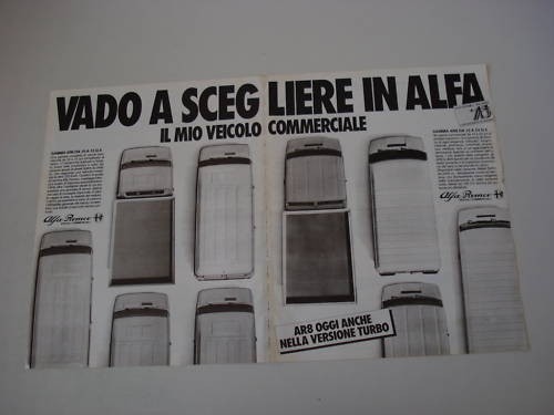 Advertising pubblicità 1985 - advertising,