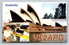 Ham Radio QSL VK2APG Australia 2010 IC7700 antenna lineare DX1b 3 El Yagi