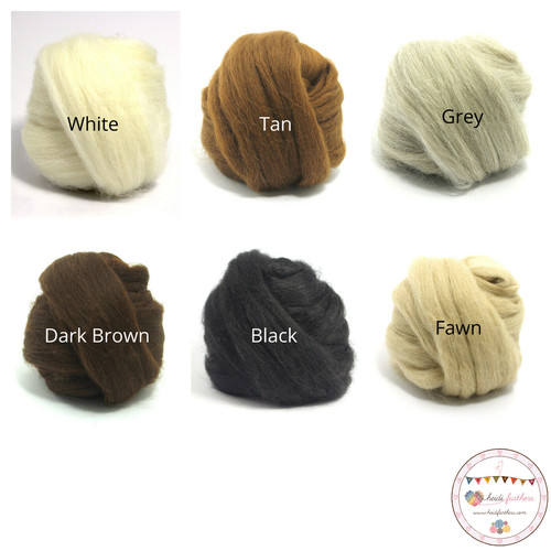 Heidifeathers baby roving - baby,