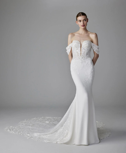 Pronovias judi crepe - pronovias, 'judi