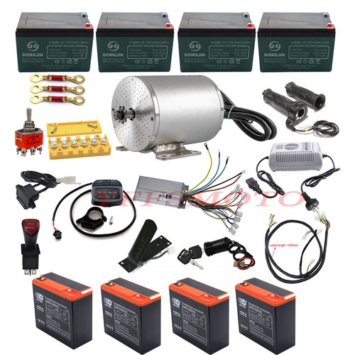 Kit pedali manopole batteria