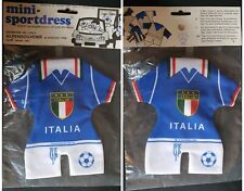 Gagliardetto DIVISA NAZIONALE ITALIA ??calcio⚽maglia VINTAGE 80❗souvenir AUTO❗