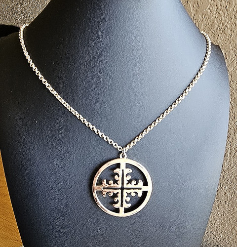 Collana con ciondolo - , cerchio