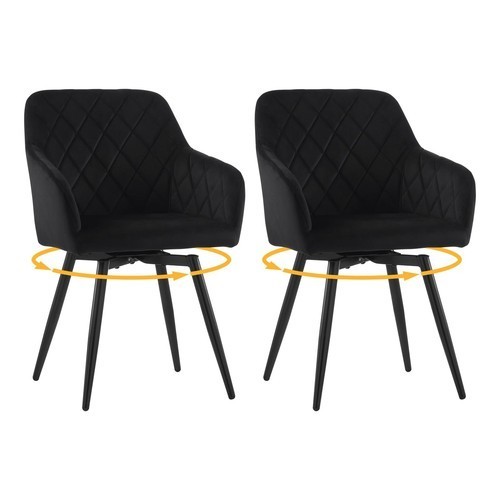 Set sedie pranzo girevoli - set, da