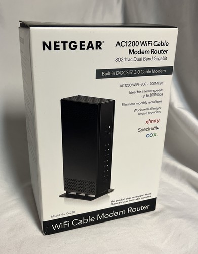 Netgear modem via cavo - netgear,