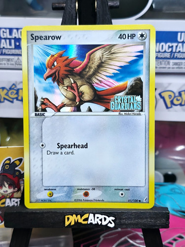 Pokemon spearow 100 stamped - pokemon,