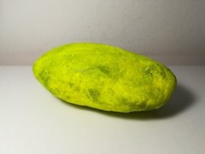 FERMAPORTE SASSO COLORATO GIALLO FLUO CASA PORTE ARREDAMENTO SOPRAMMOBILE