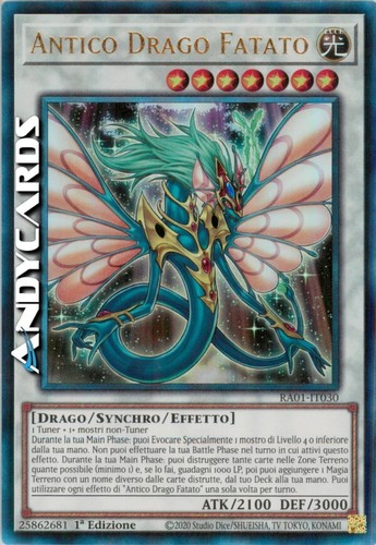 Antico drago fatato it030 - drago,