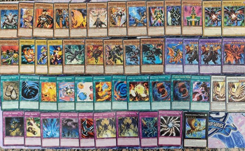 Deck drago nero occhi - deck, rossi