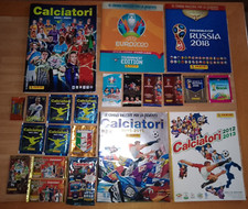 LOTTO 5  ALBUM VUOTI VARI CALCIATORI PANINI + VARIE BUSTINE FIGURINE NUOVE
