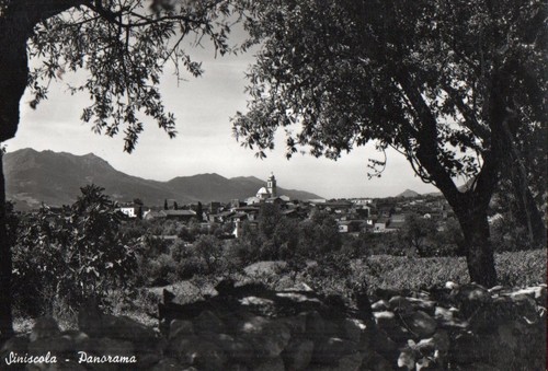 Siniscola panorama del - del, paese-