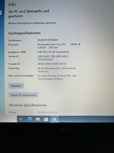 Acer aspire 5737z - aspire,
