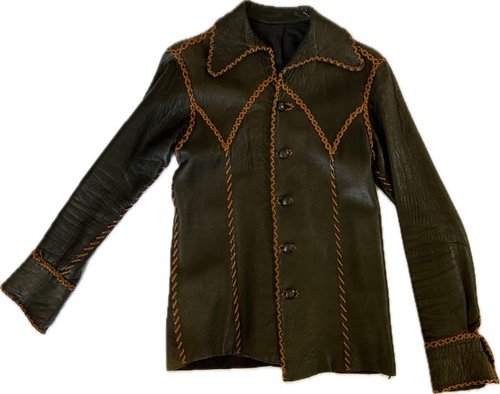 Rara giacca uomo vintage nera