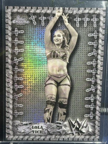 Custodia topps chrome wwe - custodia,