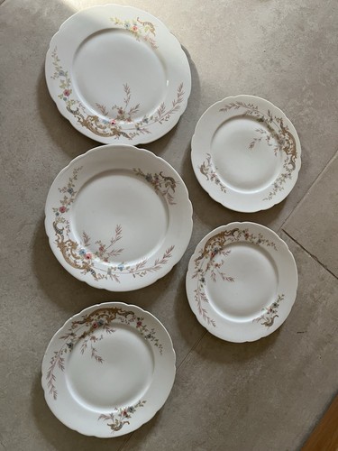 Antico set piatti - set, 5