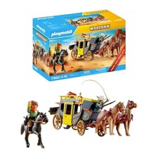 Diligenza E Bandito Del Far West Playmobil Western PLAYMOBIL PLAYMOBIL WESTERN