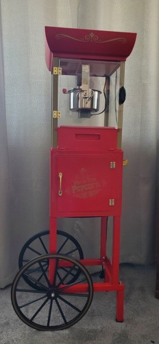 Carrello per macchina popcorn