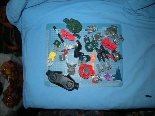 Lotto bionicle piu maschere - bionicle,