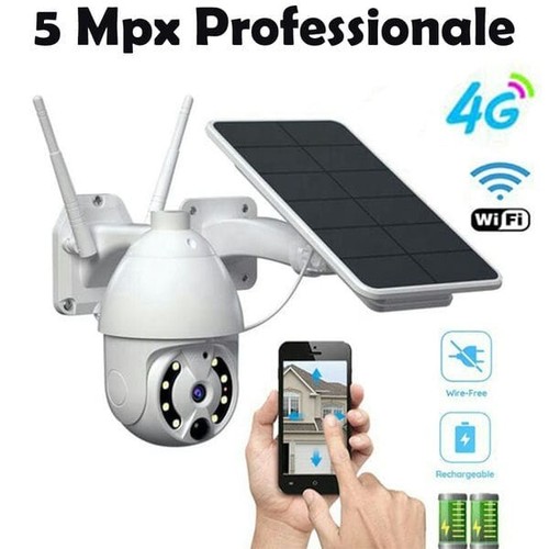 Telecamera solare ptz 5mpx - 4g,