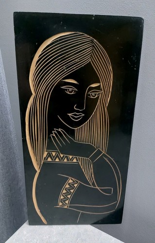 Quadro legno intagliato - in,