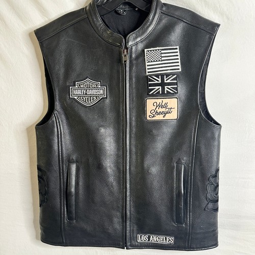 Gilet motociclista pelle - motociclista,