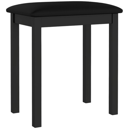 Homcom sgabello per pianoforte - sgabello,