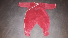 Tutina Ben Pigiama Rosso
