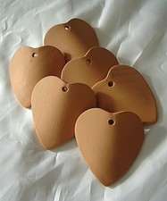 N.06 TEGOLE CUORE IN COTTO